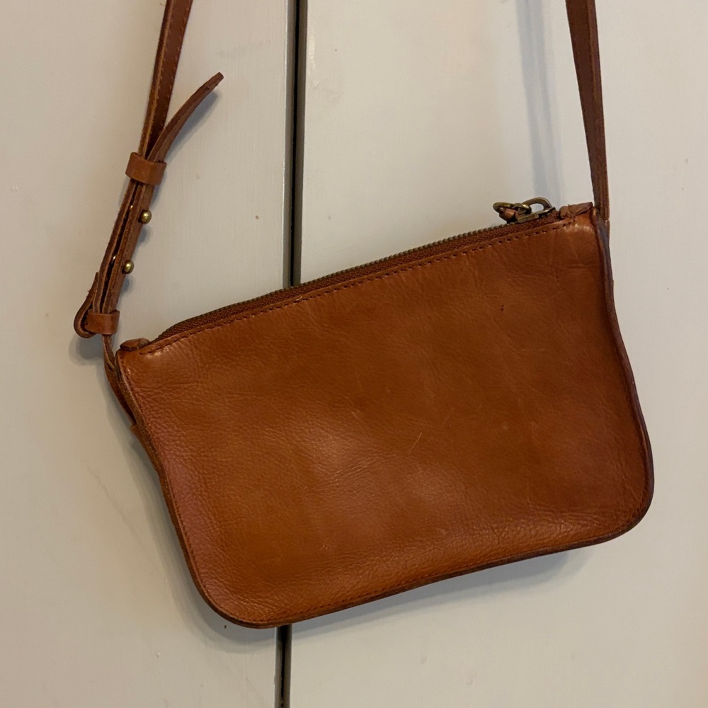 Madewell Brown Leather Crossbody - Picture 3 of 4
